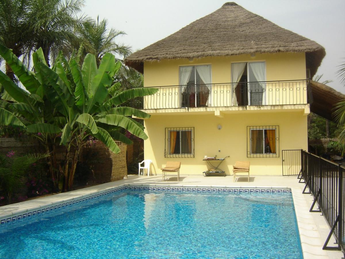 Senegal maison piscine 10 personnes cap skirring