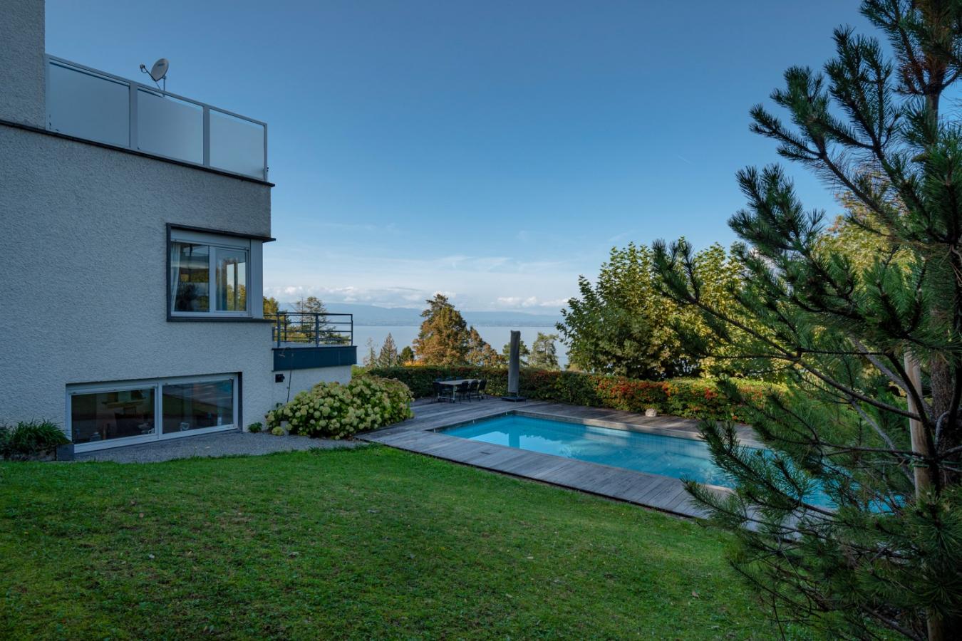 Magnifique villa 8 chambres vue lac avec piscine à evian